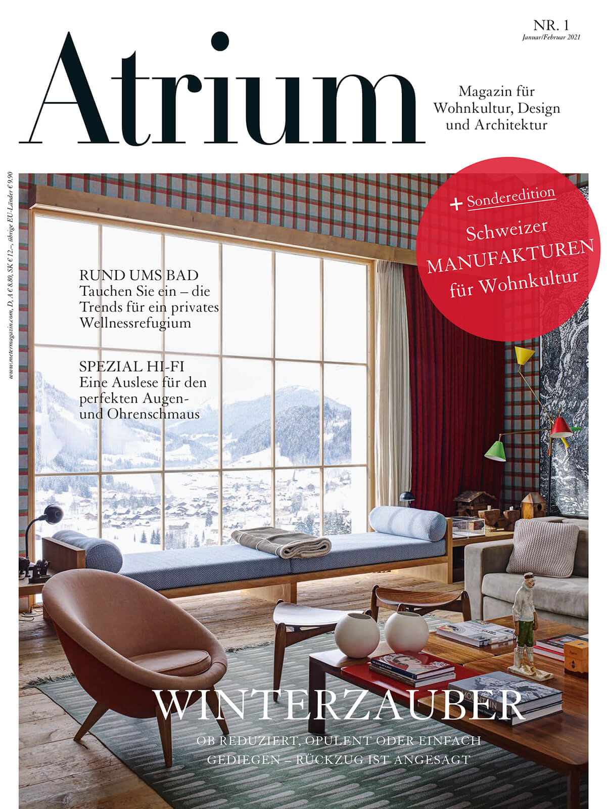 Titelbild Magazin Atrium Januar 2021